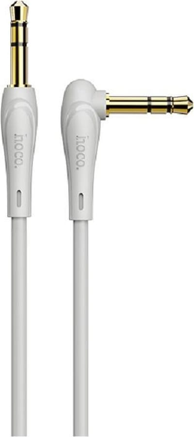 HOCO UPA14 - AUX Audiokabel - 3,5mm naar 3,5mm Jack - 2 meter - Grijs