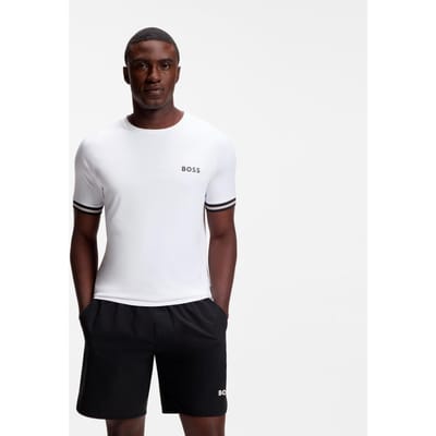regular fit T-shirt met labelprint model 'TOC SERVE 2'