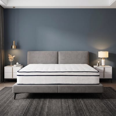 Oleylucklive - Matras 180x200 cm H3 - 7-zones orthopedische wervelkolomondersteuning - 25 cm hoogte - TENCEL™ hoes - ademend & geruisarm