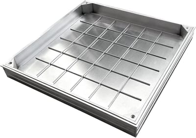 Schachtdeksel - Kanaaldeksel - Betegelbaar - Geurdicht waterdicht - 500x500x55mm