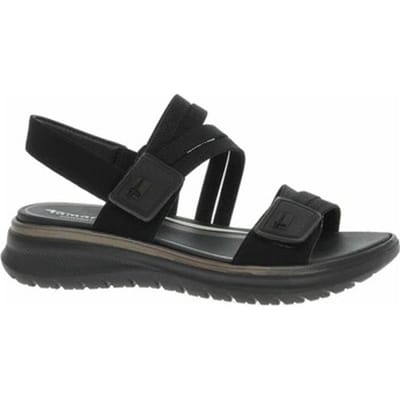 Tamaris Comfort Essentials Dames Sandalen - ZWART