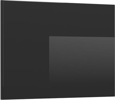 Vicco R-Line Keukenfront – 59.6 x 36 cm meubelfront voor de ondiepe hangkast Zwart hoogglans
