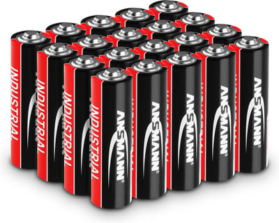Ansmann alkaline batterijen - 20 x Mignon AA LR6 1,5 V