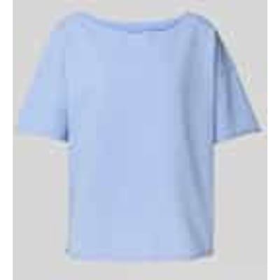 T-shirt met boothals