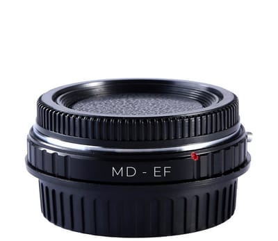 K&F Concept MD-EOS EF high precision lens adapter - Minolta MD MC lens op Canon EOS EF camera