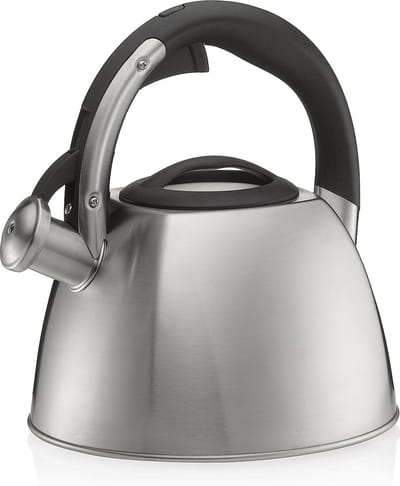 Fluitketel, Zilver, 2.4 L - Kela | Vitus