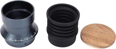 Koffiemolen Hopper - Enkele Dosis - Verse Koffie Zetten - Siliconen Balgblazer - 94 x 14 cm - Zwart