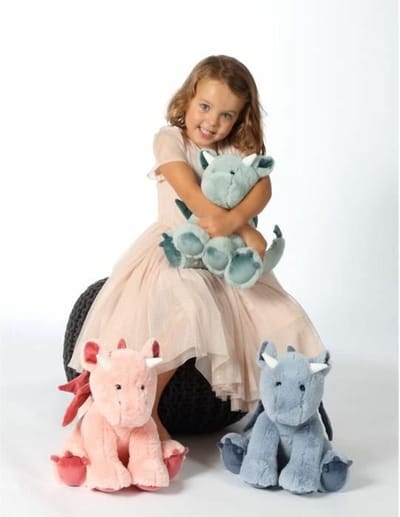 Knuffel Gipsy Draak Roze