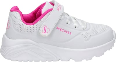 Skechers Uno Lite Chrome Steps Klittenband - Sneakers - Unisex - wit