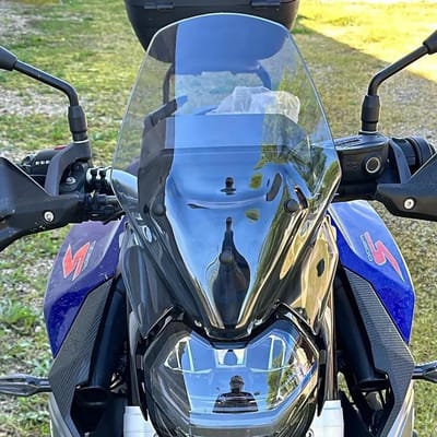 Motorfiets Windscherm Spoiler en Winddeflector voor F900R 2020-2021 - Dubbele Bubbel Flyscreen en Visor, Licht Rookkleur, Verbeterde Aerodynamica en Bescherming
