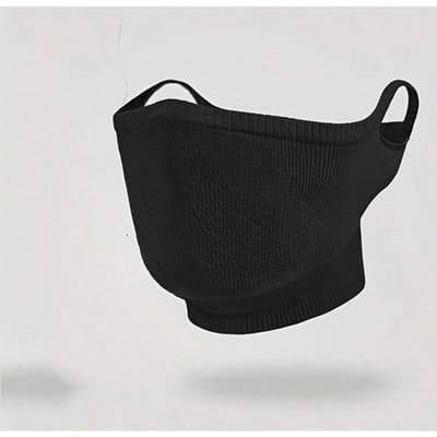 Herfst- en Winteruitrusting voor Buiten Rijden: Winddichte Rijmaskers voor Mannen en Vrouwen, Gezichtsmaskers, Motorhoofddeksels Mask zwart