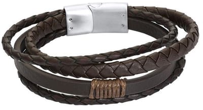 iXXXi Men Leren Armband Seph Bruin