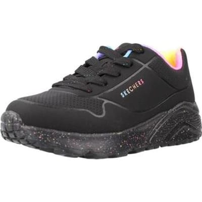 Skechers Uno Lite Rainbow Speckle 310456L-BKMT, voor meisje, Zwart, Sneakers,Sportschoenen, maat: 27