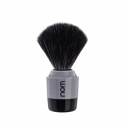 Nom -Scheerkwast -MARTEN21GR -Black Fibre® -Grijs/Zwart
