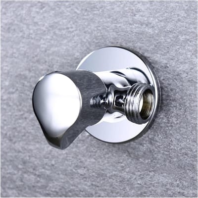 Messing Hoekventiel - Driehoekkraan Badkamer - Water Aansluiten - Stil Dicht - G 1/2 inch - Chroom