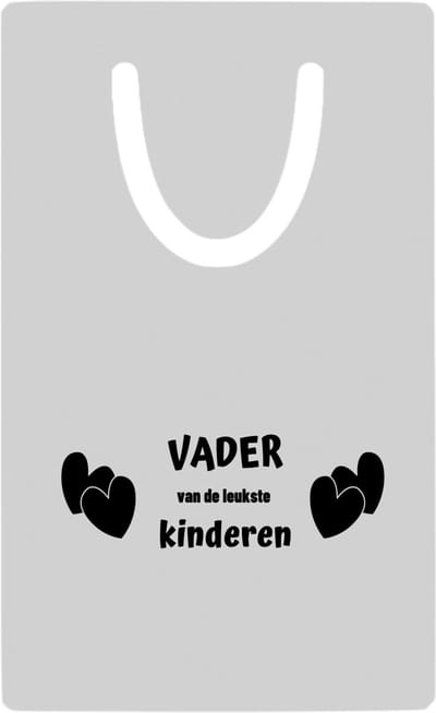Hacebo® - vader van de leukste kinderen metalen boekenlegger - Vader - de leukste papa - vader cadeautjes - vaderdag - verjaardag - geschenk - kado Bladwijzer boekenleggers - 7.6 cm x 5cm