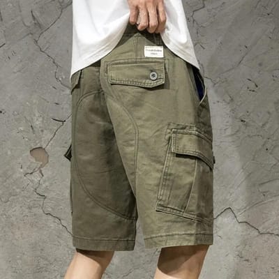 Cargo Shorts Heren Casual Losse Kwartbroek Zomer Dun 30 gray