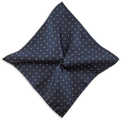 Sir Redman - Pochets - pochet Dolce Margherita - marineblauw / bruin / wit