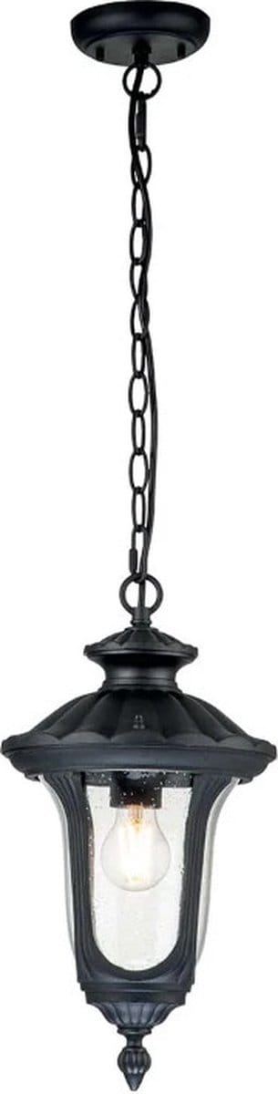 Elstead Lighting LED Buiten Hanglamp Chicago | 1X E27 Max 60W | IP44 | Dimbaar | Textured Black