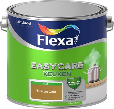 Flexa - Easycare Keuken - Tuscan Gold - Mengverf - 2,5 L