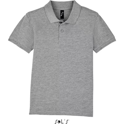 SOL'S Kids´ Perfect Polo L02948 - Grey Melange - 4 years (96/104)
