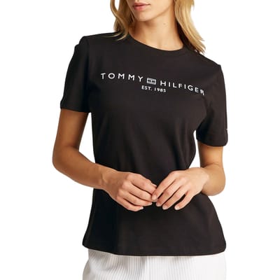 Tommy Hilfiger Regular Corp Logo Shirt Dames