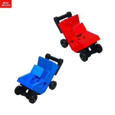 MOC Bricks kinderwagen Serie voedingsflesje baby figuur Gemonteerd constructiespeelgoed Gericht op leren Speelgoed Ideaal Voor Kinderen Cadeau