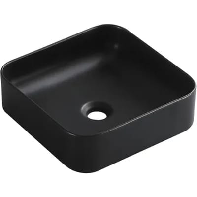 Sensea Waskom Studio - Keramiek - Vierkant - Mat Zwart - 36x36x12cm