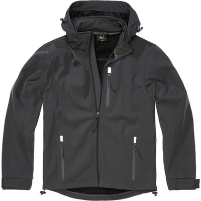 Brandit - Softshell Hurricane Jacket - M - Grijs