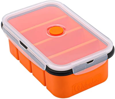 Dailygoods- Soepblokjescontainer Silicone - 250 ml - Extra Grote IJsblokjesvorm - Voedselopslag - Maaltijdvoorbereiding - Luchtdichte Deksel