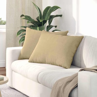 Bankkussens Set - Loungekussens - Woonkamer Decoratie - Afneembare Hoes - 70 x 50 cm - Grijsgroen