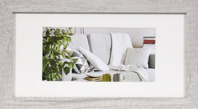 Fotolijst - Henzo - Modern - Fotomaat 15x30 cm - Wit