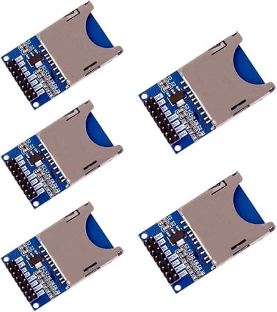 SD Card Reader Module voor Arduino en Microcontrollers - 5 stuks
