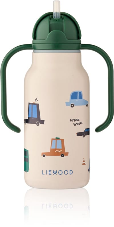Liewood Kimmie waterfles - Cars / Sandy - 250 ml