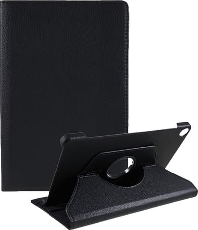 Coverup Tablethoes geschikt voor Lenovo Tab M10 Gen 3 Hoesje - 360° Rotating Book Case - Zwart