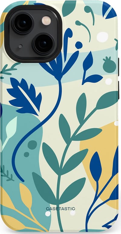 Casetastic Hoesje Geschikt voor Apple iPhone 13 Mini Magsafe - Stijlvolle Beschermende Duo-layer Case - Muse in lente