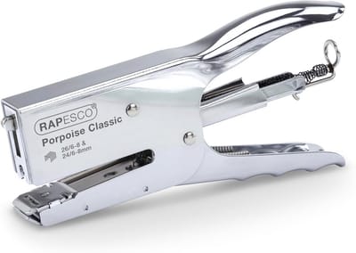 40-sheet-capacity stapler with ergonomic handle for comfortable use