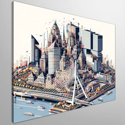 Kunstprint | Wanddecoratie | Canvas | 40 × 40 cm