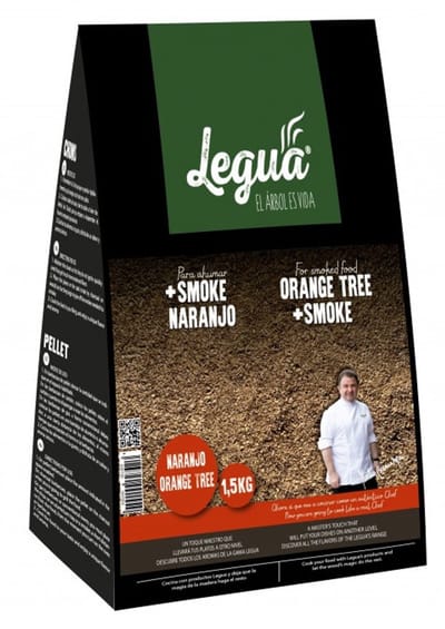 Legua Rookmot +Smoke Sinaasappel zak 1,5kg