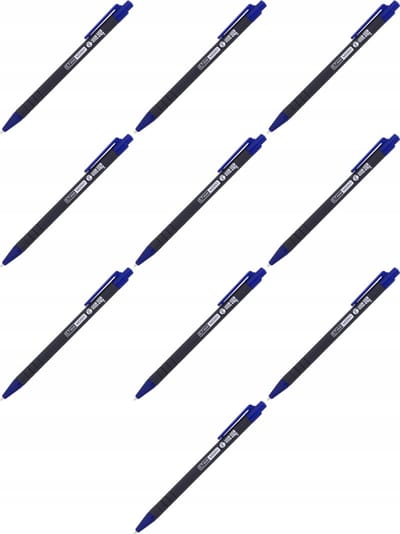 MemoBe Vier Lijnen Blauwe Gelpen 0,7 mm - Set van 10