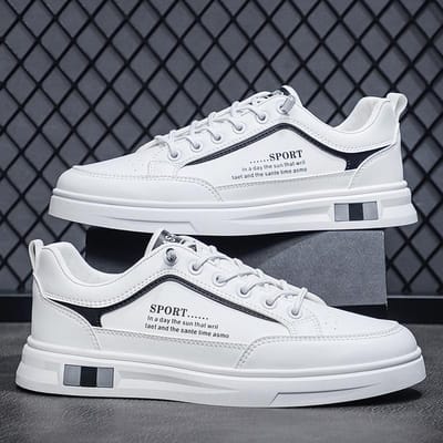 Designer Heren Leren Schoenen voor Outdoor Rijschoenen Stijlvolle Lichtgewicht Instappers Heren Platte Antislip Schoenen Zapatillas 39 black