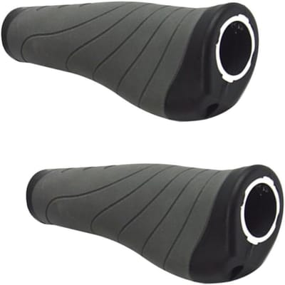 Fiets Handvat Bescherming - Ergonomische Grepen - Comfortabel Fietsen - Anti-slip Ontwerp - 13 cm Lengte - Zwart