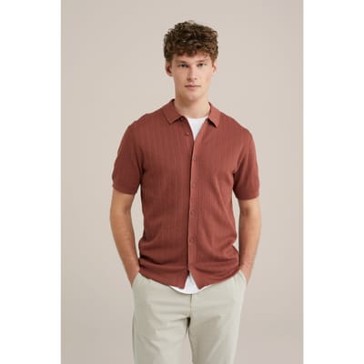 WE Fashion Polo Cinnamon Brown Taglia: XS | Polo Outlet | Uomo | Marrone