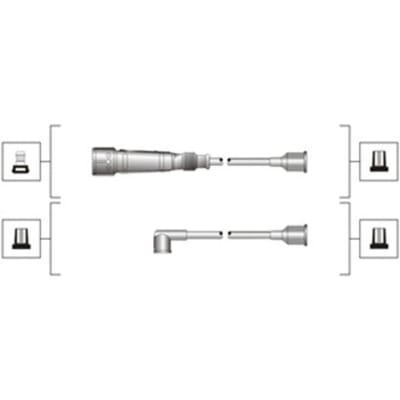 Bougiekabelset MAGNETI MARELLI 941319170103