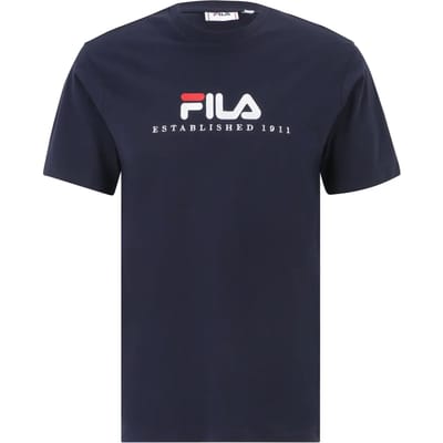 Fila T-shirt Heren - Donkerblauw - Polyester - Maat M