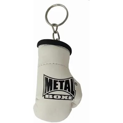 Mini handschoen sleutelhanger Metal Boxe