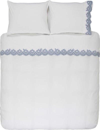 PiP Studio Acorn Dekbedovertrek - Lits-jumeaux - 240x200/220 cm - White