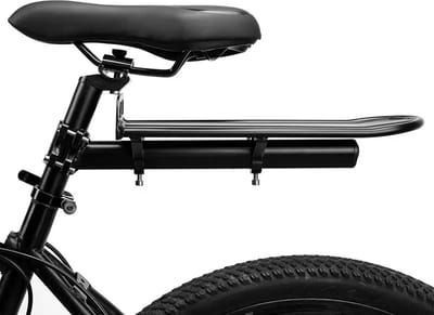 Fiets Bagagedrager Pro Sport Lights - tot 9 KG - Zwart - MTB Racefiets Bagagerekje Verlenger