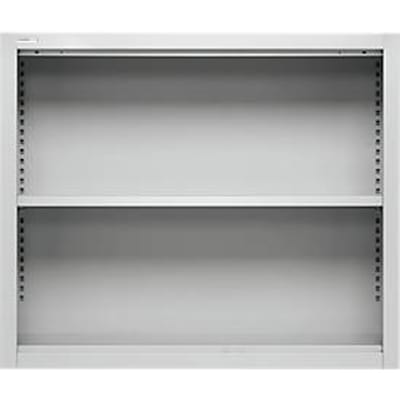 Schäfer Shop Select bovenschap MS, 2 OH, B 950 x D 400 x H 800 mm, plaatstaal, lichtgrijs
