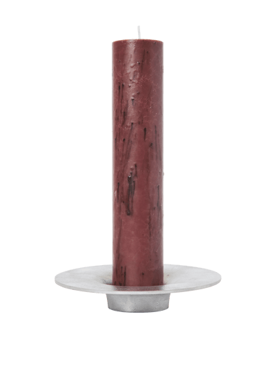 Ferm Living Soothe blok kandelaar - aluminium